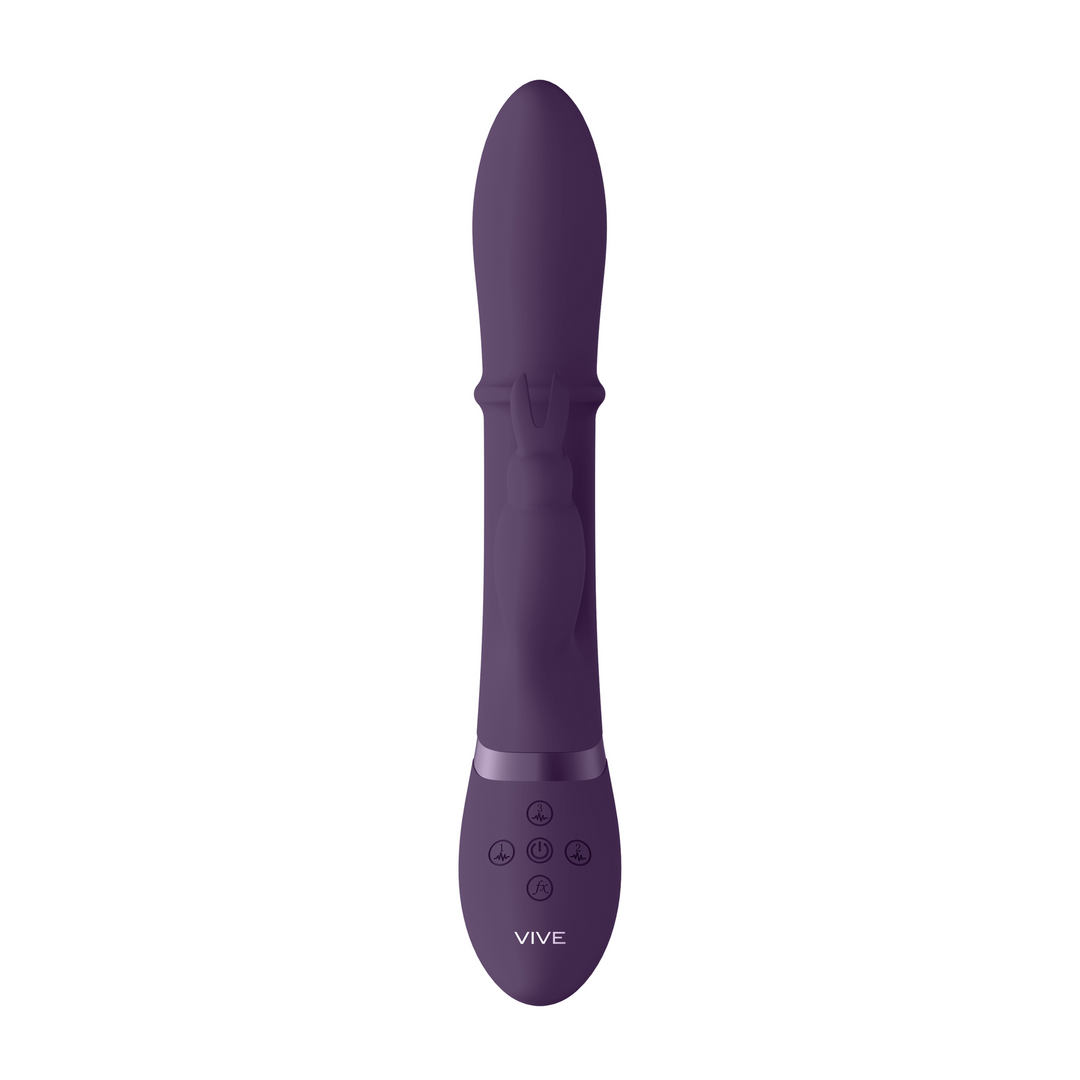 Halo - Ring Rabbit Vibrator - Purple