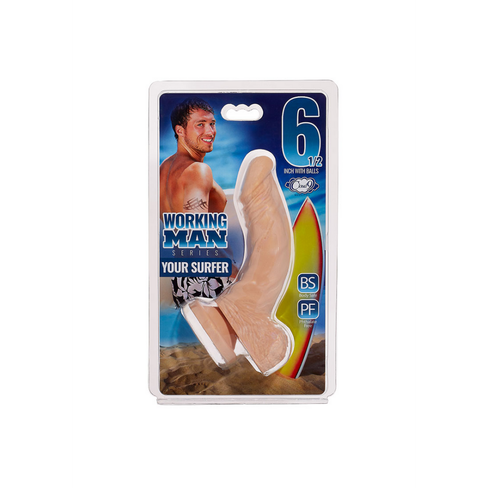 Working Man - Your Surfer Dildo - 6.5" / 16.5 cm