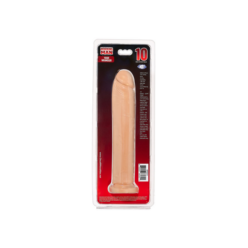 Working Man - Your Wrangler Dildo - 10" / 25.5 cm