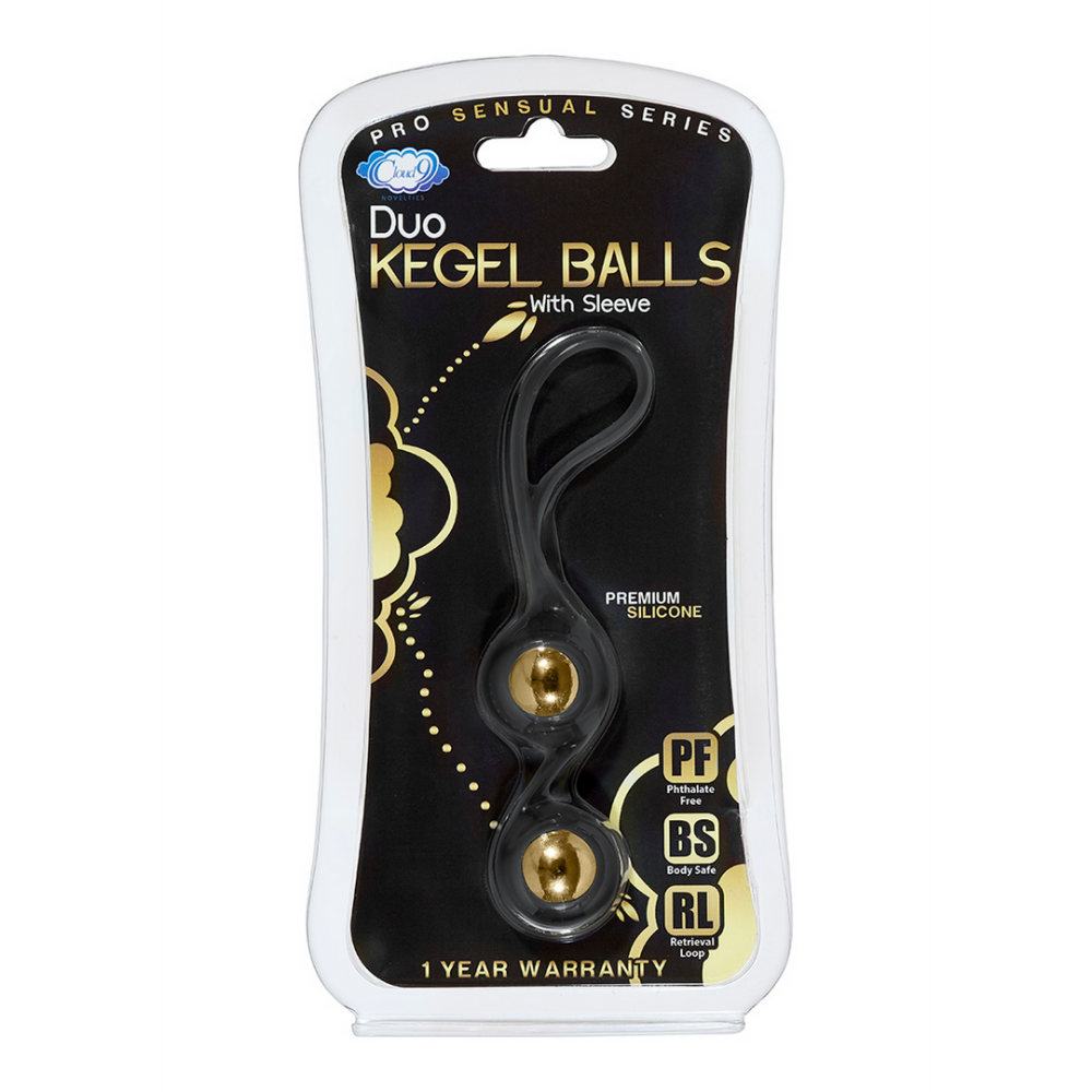 Duo Kegel Balls with Sleeve