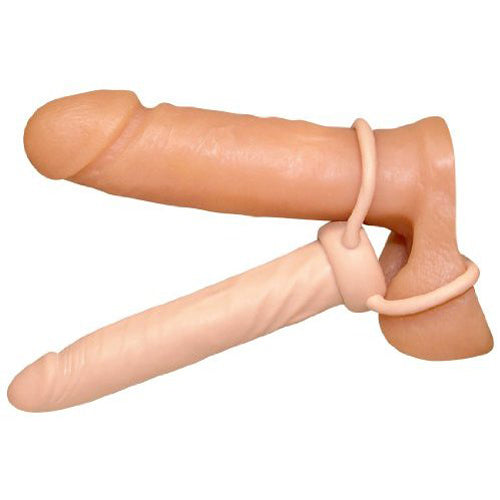 Dildo with cock ring