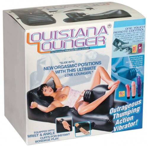 Geniet van de Passionele Rit met de Louisiana Lounger Seks Machine - 200 Sensuele Stoten per Minuut