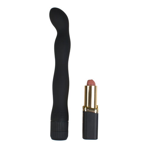 Wavy black anal vibrator