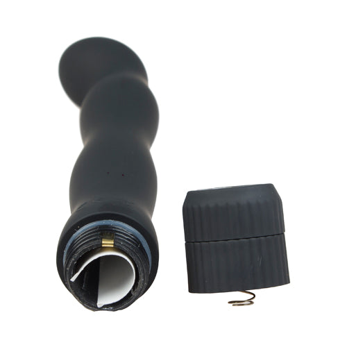 Wavy black anal vibrator