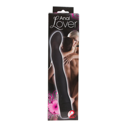 Wavy black anal vibrator