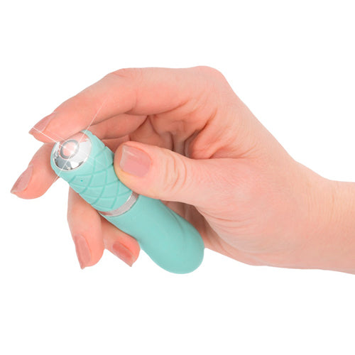 Pillow Talk - Flirty Mini Vibrator - Teal