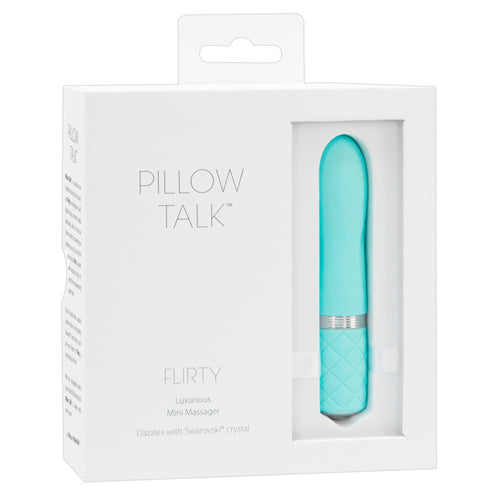 Pillow Talk - Flirty Mini Vibrator - Teal