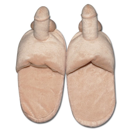 Plush Penis Slippers