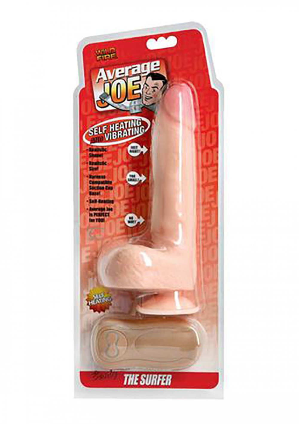 Average Joe The Surfer - Warming and Pulsating Passion Toy