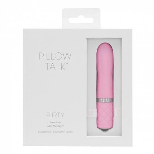 Pillow Talk - Flirty Mini Vibrator - Pink