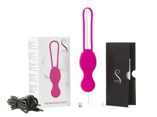 Swan Mini Clutch Pelvic Floor Trainer - Pink