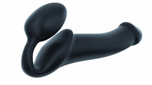 Strap On Me - Strapless Voorbind Dildo - Maat S - Zwart