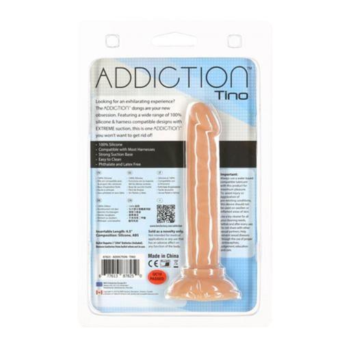 Addiction -  Tino Siliconen Dildo - 13 cm