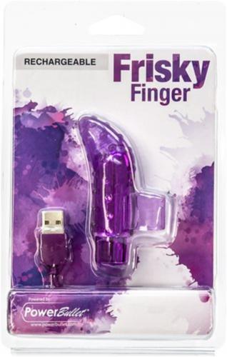 Frisky Finger Bullet Vibrator - Paars