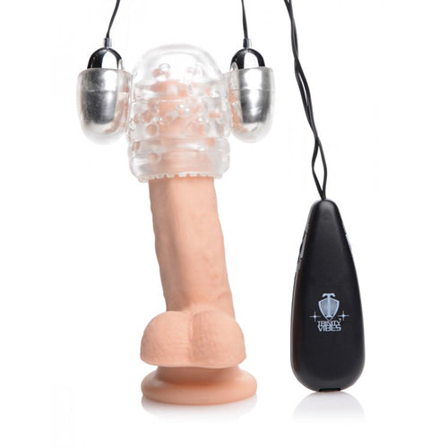 Dual Vibrating Glans Stimulator