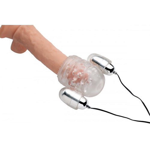 Dual Vibrating Glans Stimulator