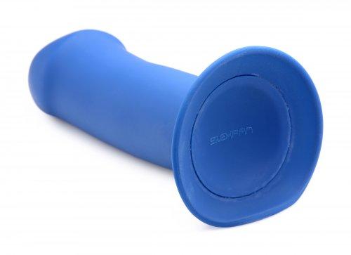 Squeeze-It Dikke Dildo - Blauw