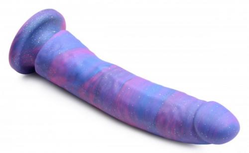 Magic Stick Siliconen Dildo Met Glitters - 24 cm