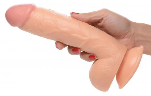 Poppin-Dildo 20 cm - Beige