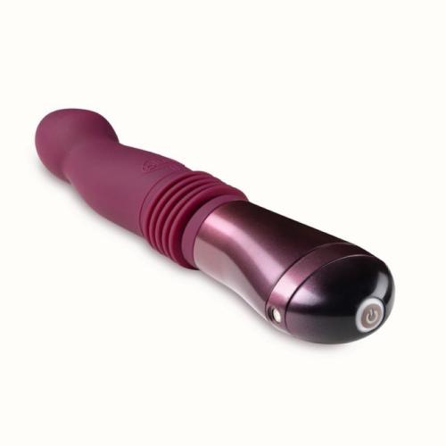 Temptasia - Trixie Thrusting Dildo - Wine Red