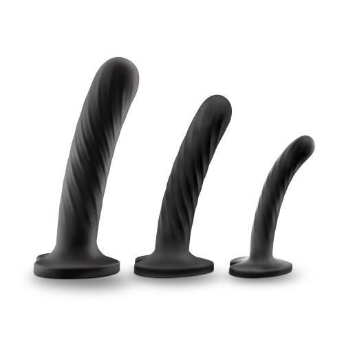 Temptasia - Twist Dildo Kit - Set Of 3