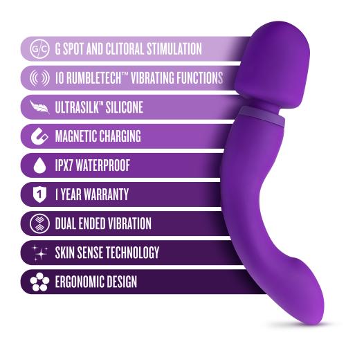 Wellness - Dual Sense Vibrator - Paars