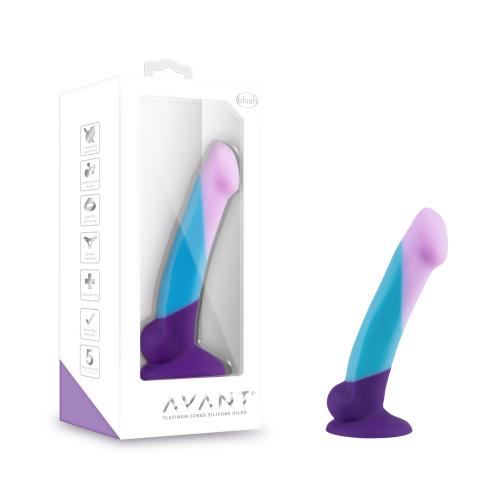 Avant - Siliconen Dildo Met Zuignap -  Purple Haze