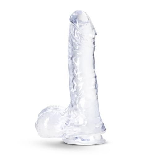 B Yours Plus - Ram n' Jam Dildo - Transparent