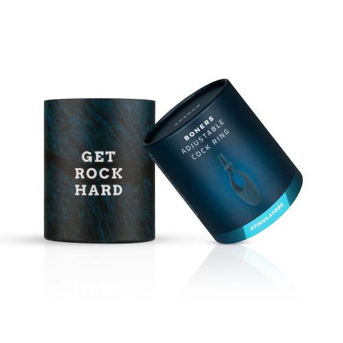 Boners Adjustable Cock Ring - Blue