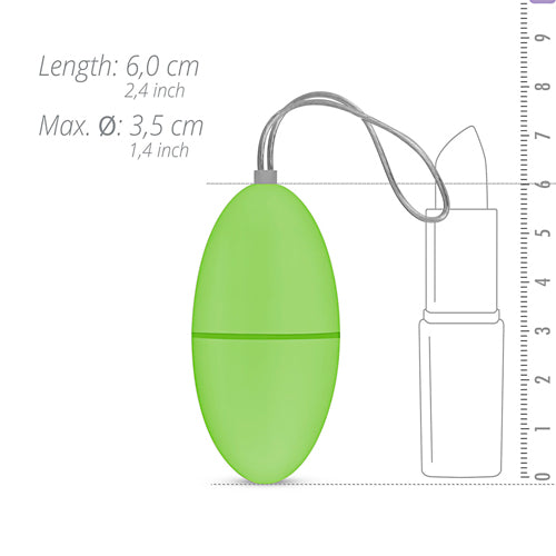 Vibrerend Ei Groen - EasyToys