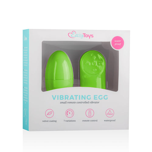 Vibrating Egg Green - EasyToys