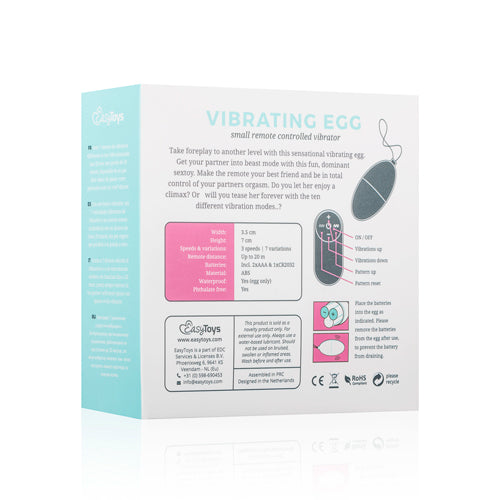 Vibration Egg Pink - EasyToys