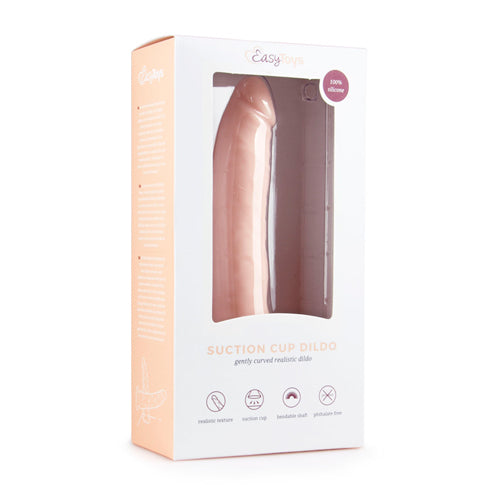 Easytoys Realistische Dildo Met Zuignap - 21 cm