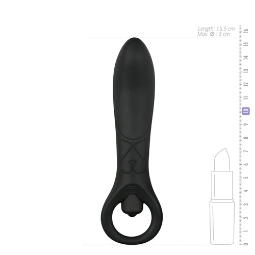 Anal vibrator - black