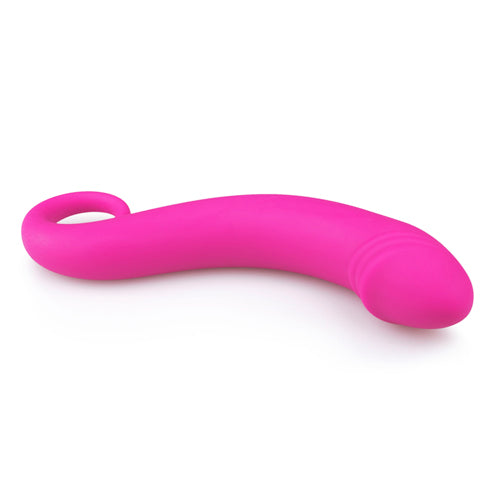 Silicone prostate dildo - pink