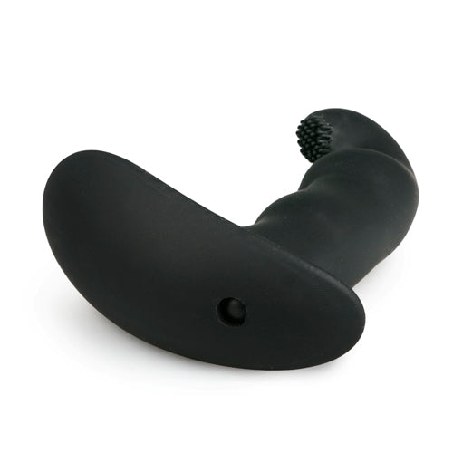 Dynamic Duke Geribbelde Prostaat Vibrator - Zwart