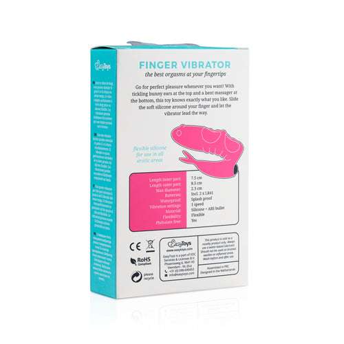 Vinger Vibrator - Roze