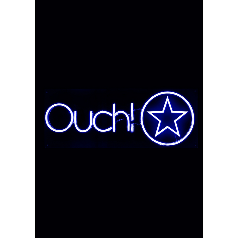 Ouch! - Neon Box Sign - RGB