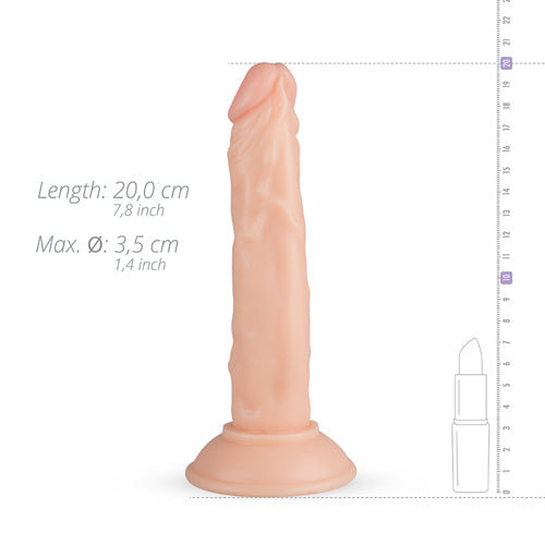 Blane Realistic Dildo With Suction Cup - 20 cm