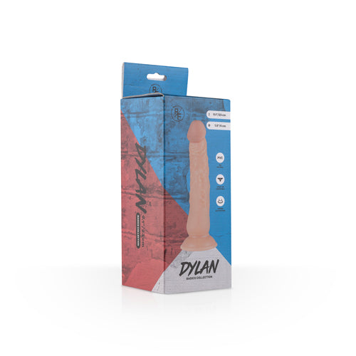 Dylan Realistic Dildo With Suction Cup - 23 cm