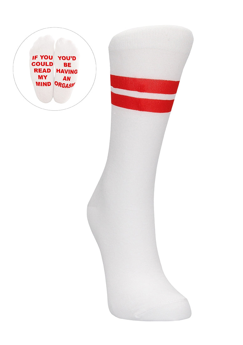 Dirty Mind Socks - US Size 8-12 / EU Size 42-46 42-46